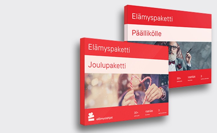 Elämys-<br>paketit
