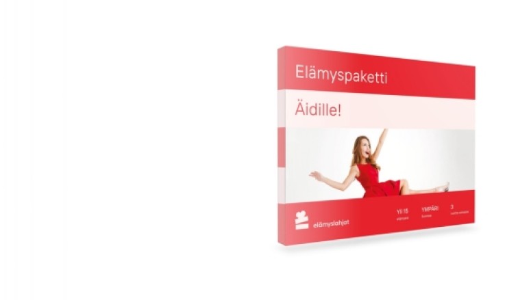 Elämyspaketti<br>Äidille!