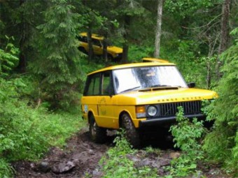 Range Rover -maastoautosafari