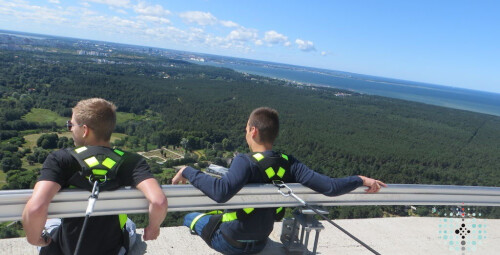 Upea reunallakävely Tallinnan TV-tornissa kahdelle #2