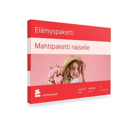 Mahtipaketti naiselle | Useampi paikkakunta