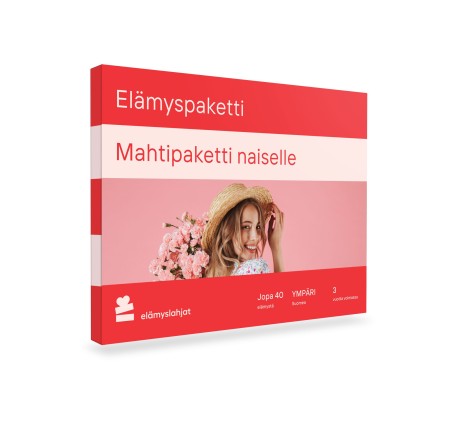 Mahtipaketti naiselle | Useampi paikkakunta