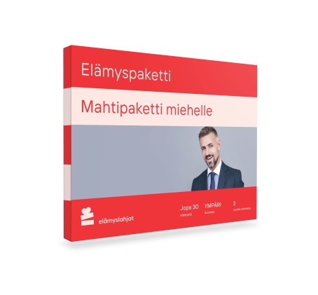 Mahtipaketti miehelle | Useampi paikkakunta