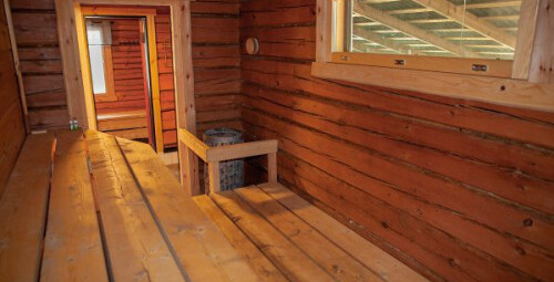 Evon Erähuvilan sauna