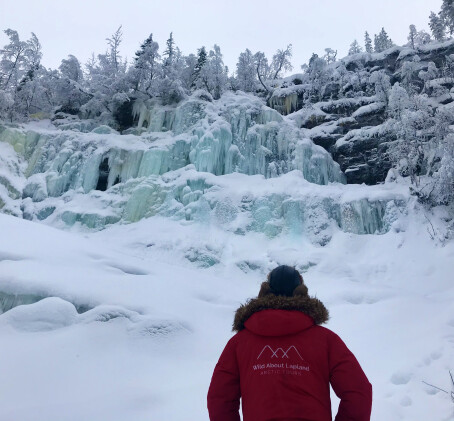 Korouoman jäätyneet vesiputoukset -retki kahdelle | Rovaniemi