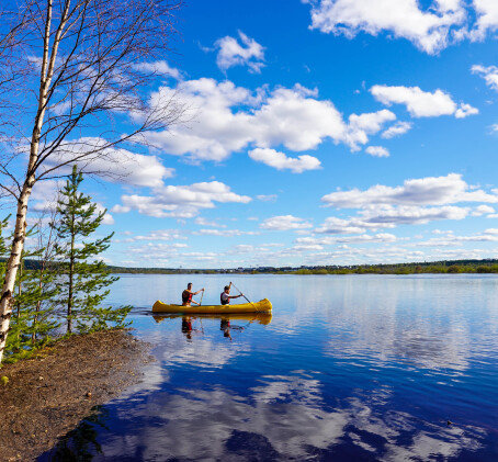 Kulttuurillinen kanoottiretki kahdelle | Rovaniemi