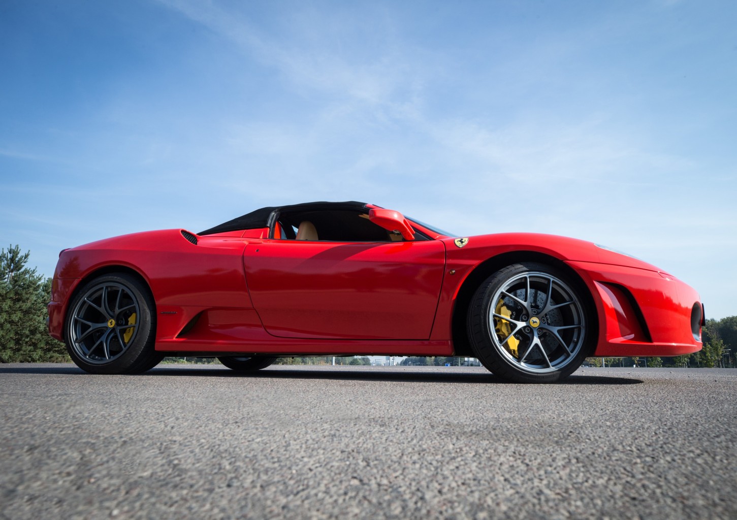 Ferrari-kyyditys ajoradalla