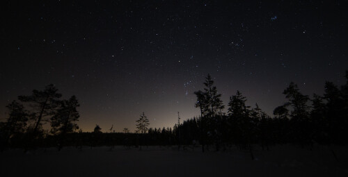 Tähtivalokuvausta Valkmusan kansallispuistossa