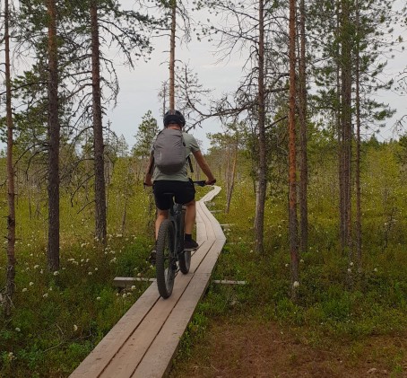 Sähkömaastopyörän vuokraus yhdelle - 2 vrk | Oulu
