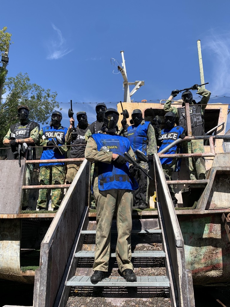 Paintball pelitapahtuma 8 pelaajalle ulkokentällä | Espoo