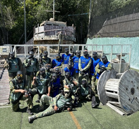 VIP Paintball pelitapahtuma 8 pelaajalle ulkokentällä | Espoo