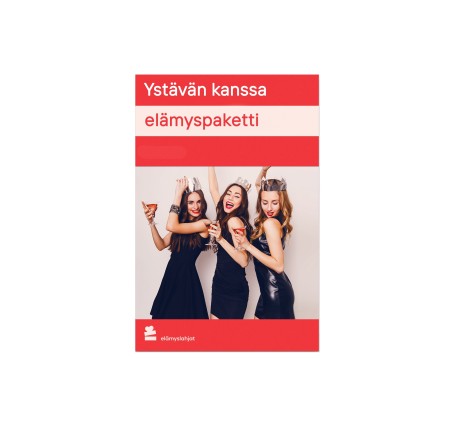 Ystävän kanssa -elämyspaketti | Useampi paikkakunta