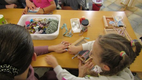 Lasten kudontakehys -työpaja (Aikuinen+Lapsi) | Helsinki