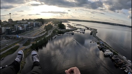 Moottoroidun varjoliidon tutustumiskurssi kahdelle | Tampere