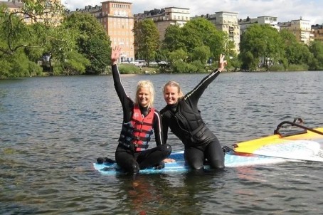 Aloittelija päivä 1 | Dynamic Windsurfing – Tukholma