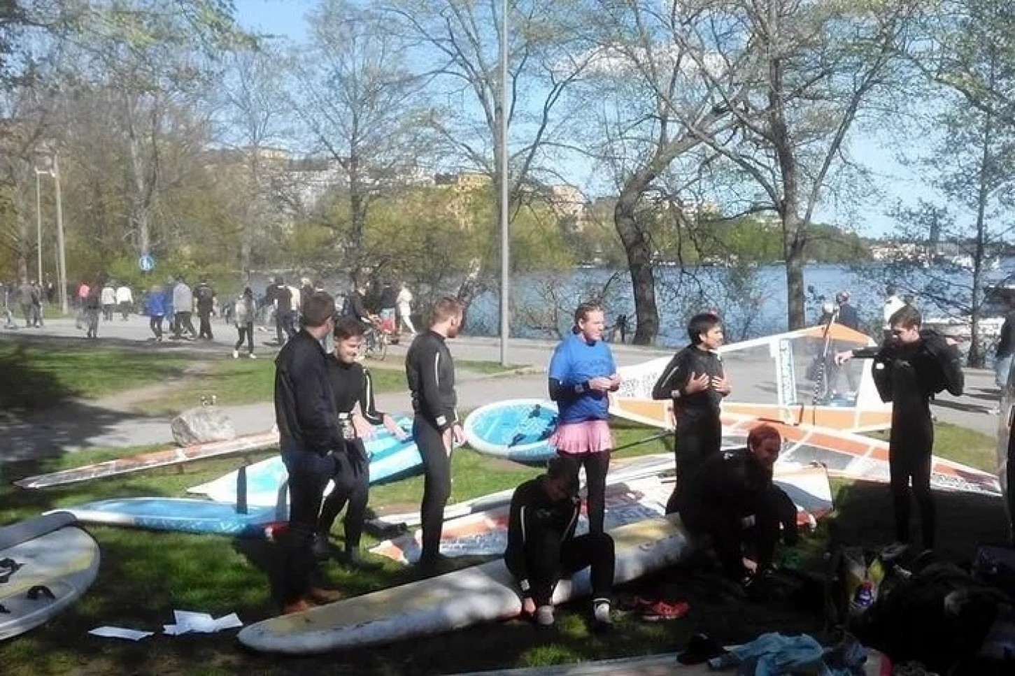 Aloittelijan päivä 1 | Dynamic Windsurfing – Malmö, Ribersborg